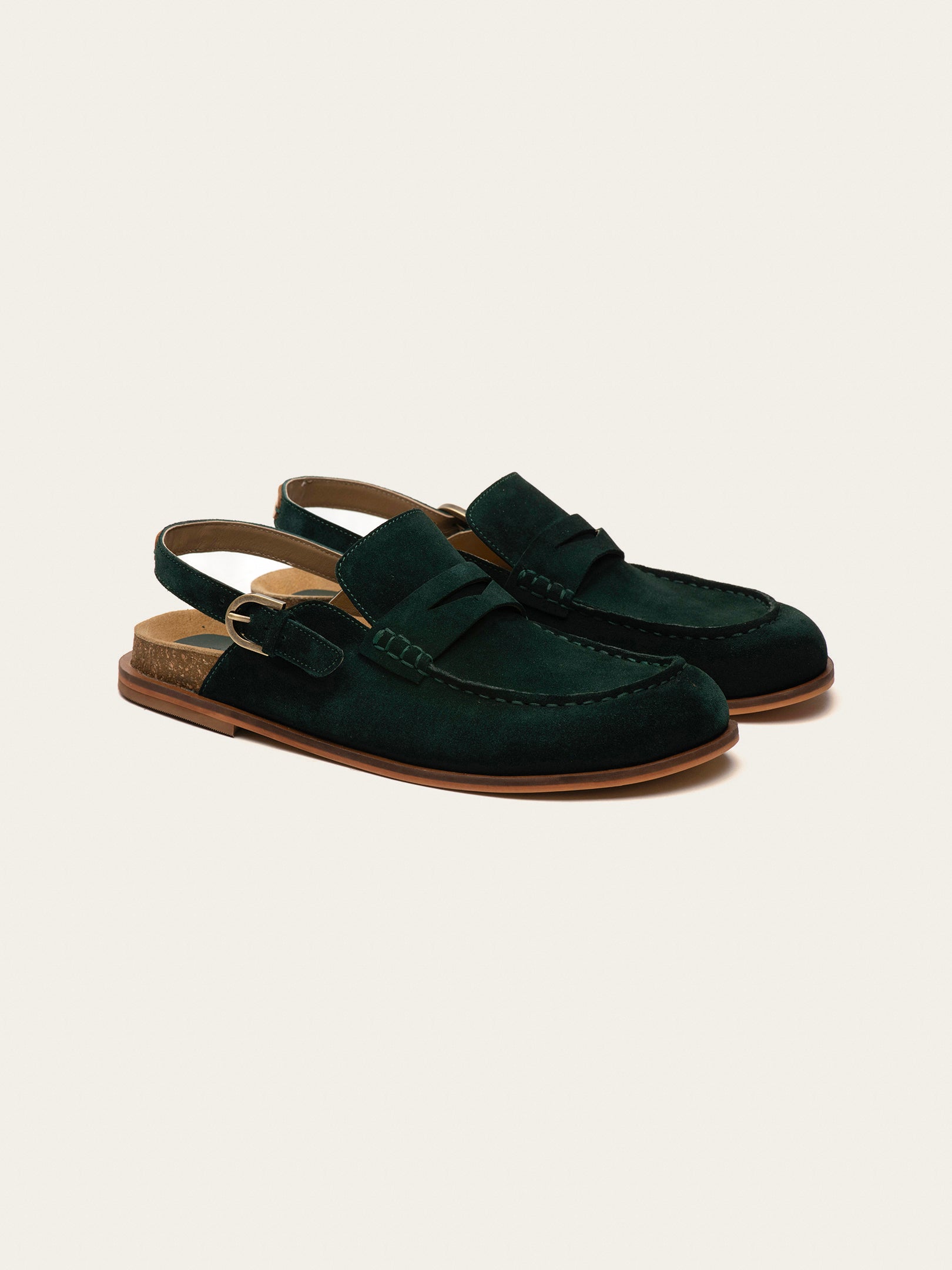 Jicama Mule - Forest Green